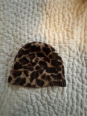 J. Crew Knit Beanie in Taupe
